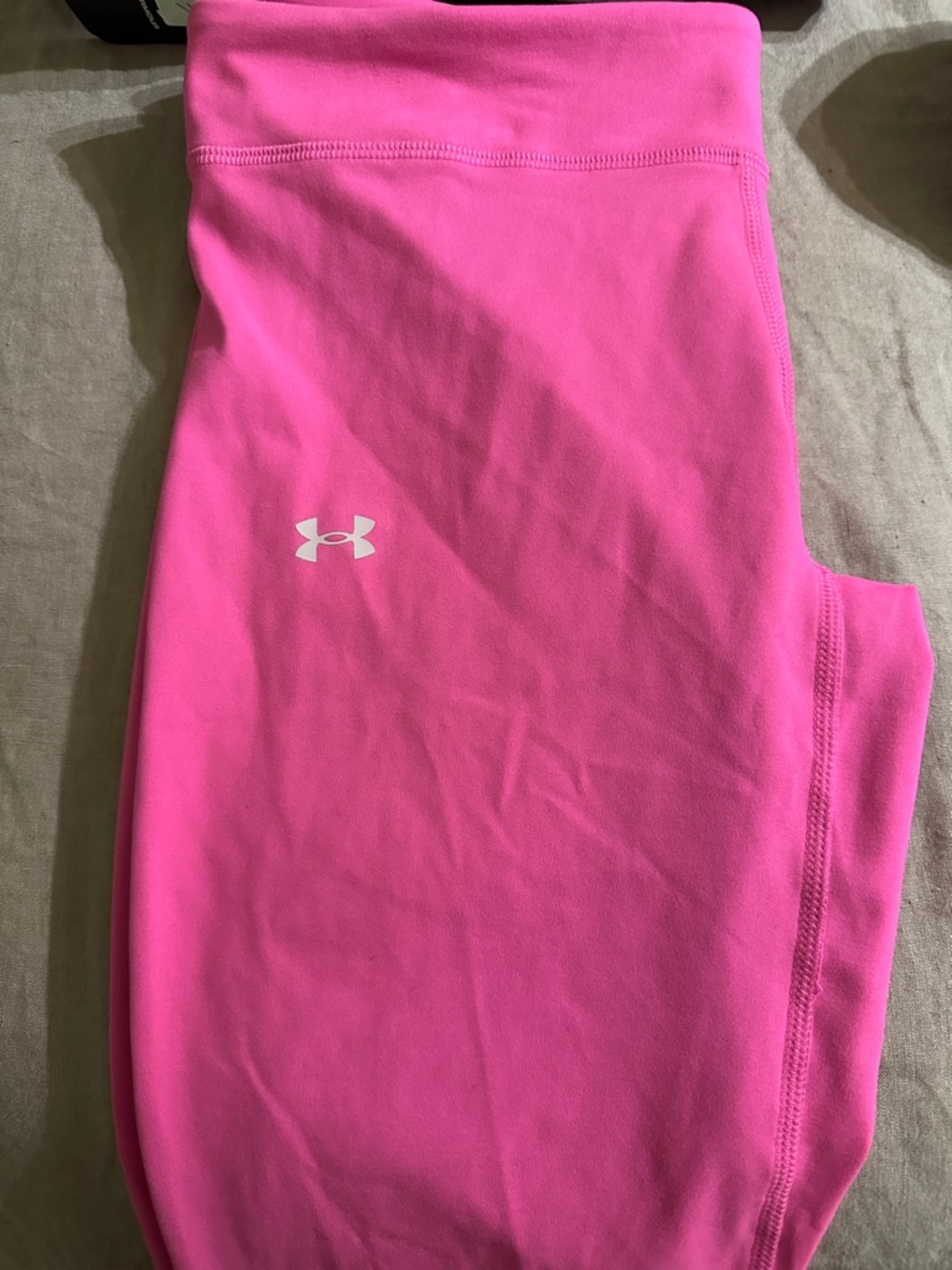 Girls Motion Solid Ankle Crop - Bright Pink